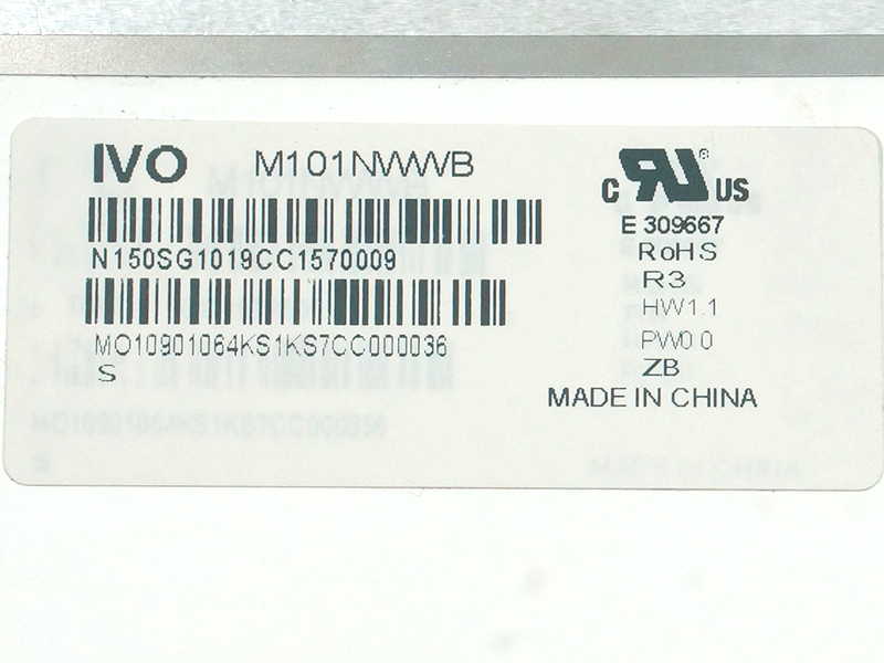 IVO M101NWWB R3 LCD panel replacement